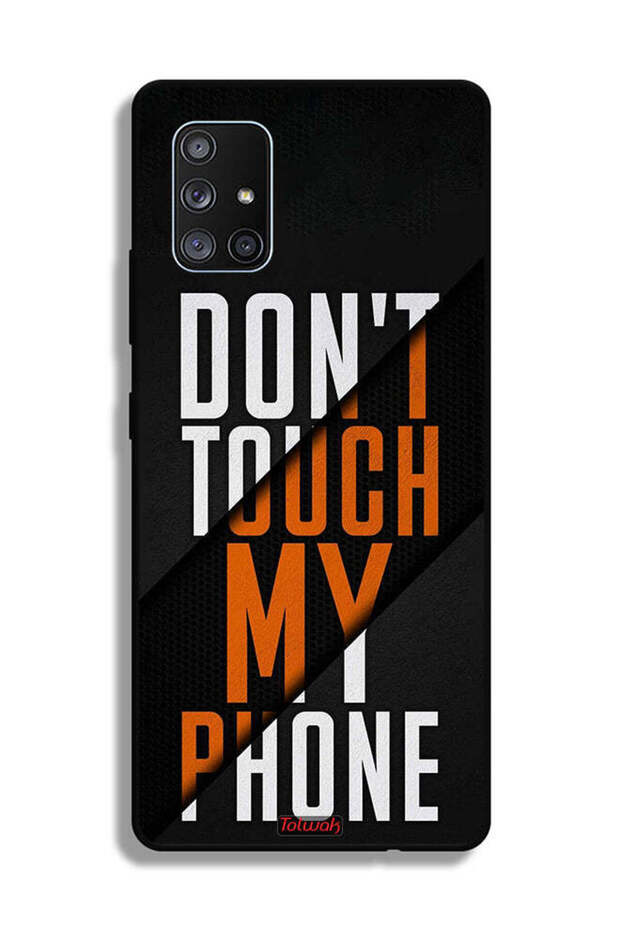 Samsung Galaxy A71 5G Protective Case Cover Do Not Touch My Phone