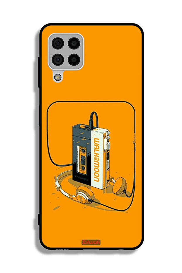 Samsung Galaxy A22 4G Protective Case Cover Walk The Moon