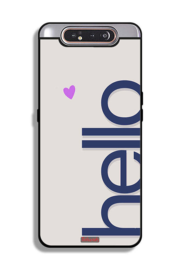 Samsung Galaxy A80 Protective Case Cover Hello