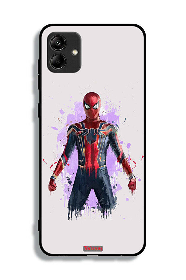 غطاء حماية لهاتف Samsung Galaxy A04e بتصميم العنكبوت الحديدي