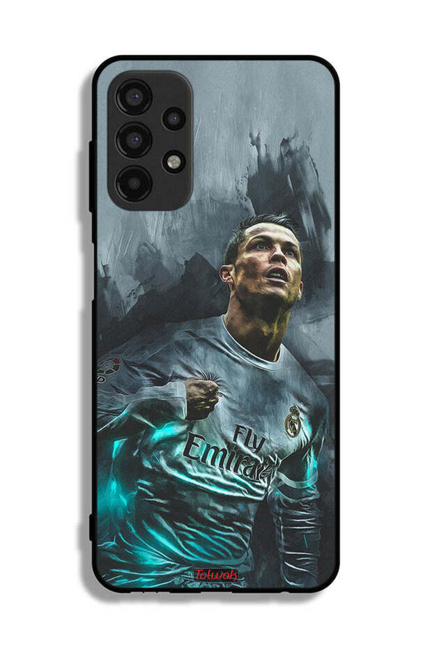 Samsung Galaxy A13 4G Protective Case Cover Cristiano Ronaldo Art