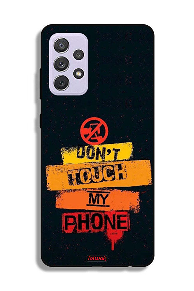 Samsung Galaxy A72 5G Protective Case Cover Do Not Touch My Phone