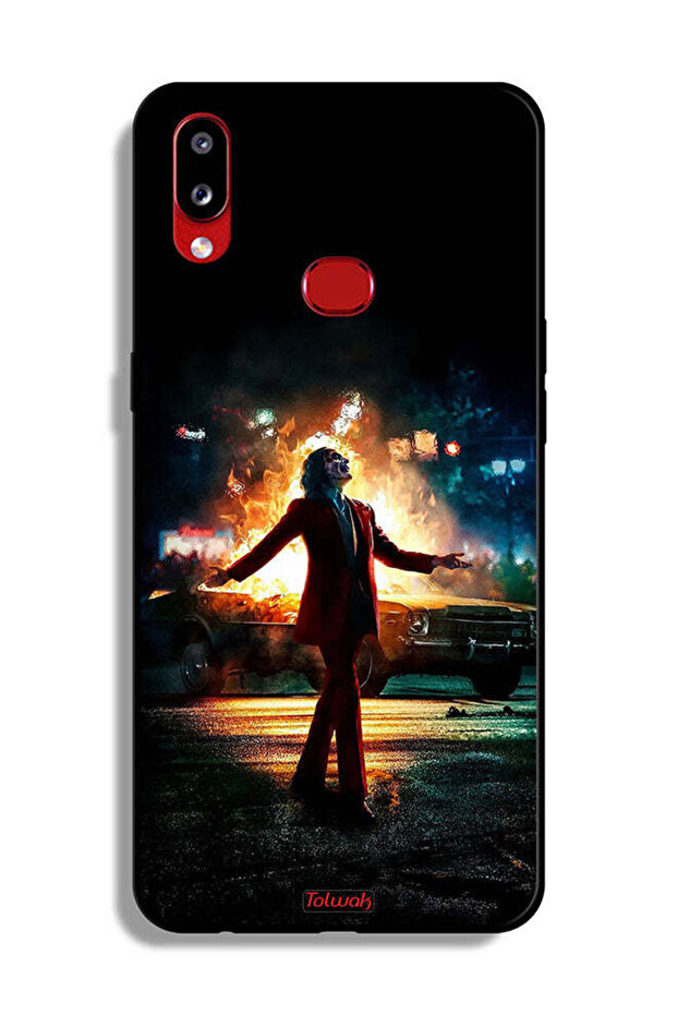 Samsung Galaxy A10s Protective Case Cover Joker Happy Mode