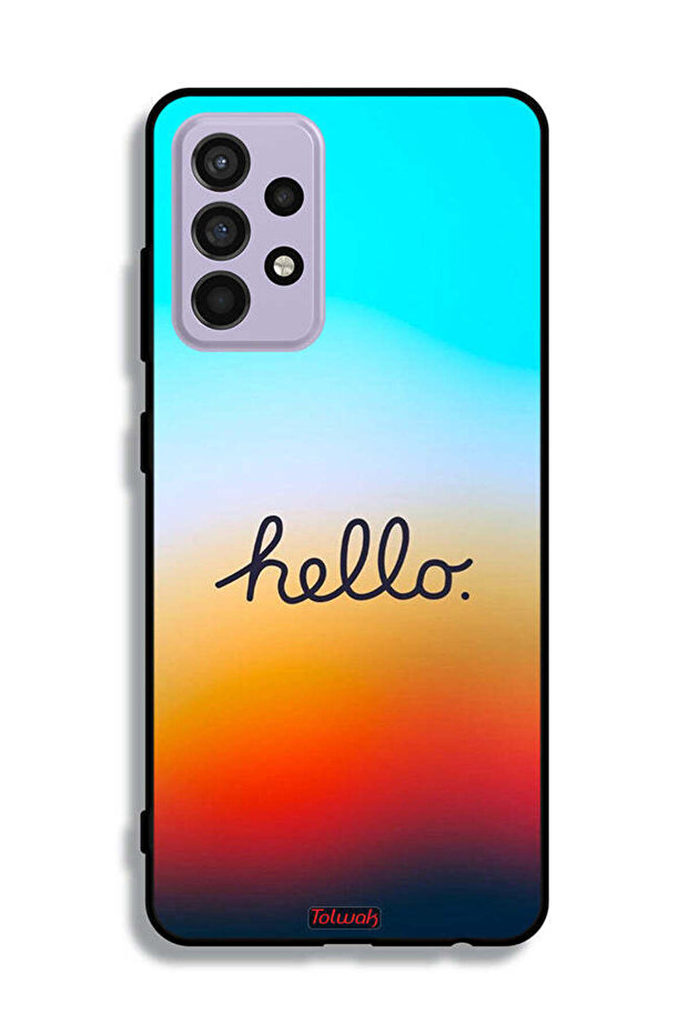 Samsung Galaxy A52 Protective Case Cover Hello