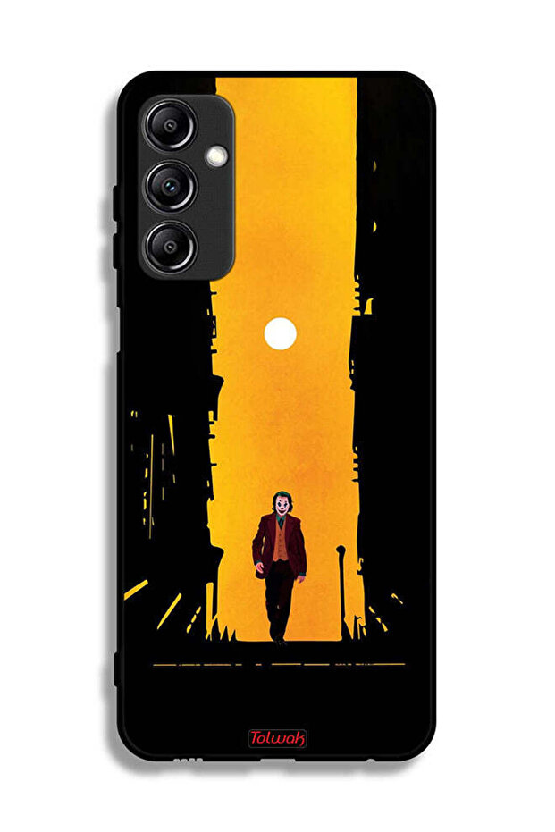 غطاء حماية لهاتف Samsung Galaxy A24 4G بتصميم جوكر، عمل فني رقمي تجريدي