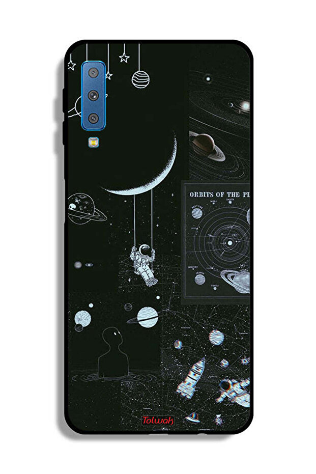 غطاء حماية لهاتف Samsung Galaxy A7 (2018) - Orbits Of The Planets