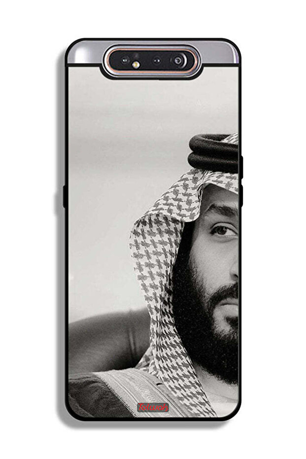 غطاء حماية لهاتف سامسونج جالكسي A80 محمد بن سلمان