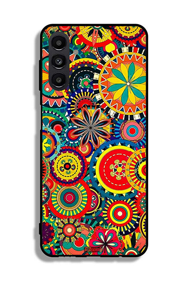 Samsung Galaxy A13 5G Protective Case Cover Colorful Mandala Pattern