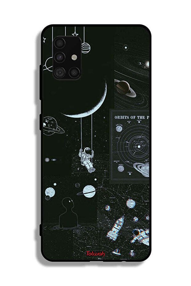 Samsung Galaxy A51 4G Protective Case Cover Orbits Of The Planets