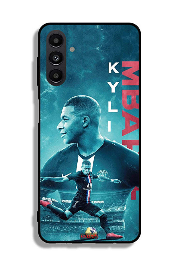 غطاء حماية لهاتف Samsung Galaxy A13 5G مع ملصق Mbappe