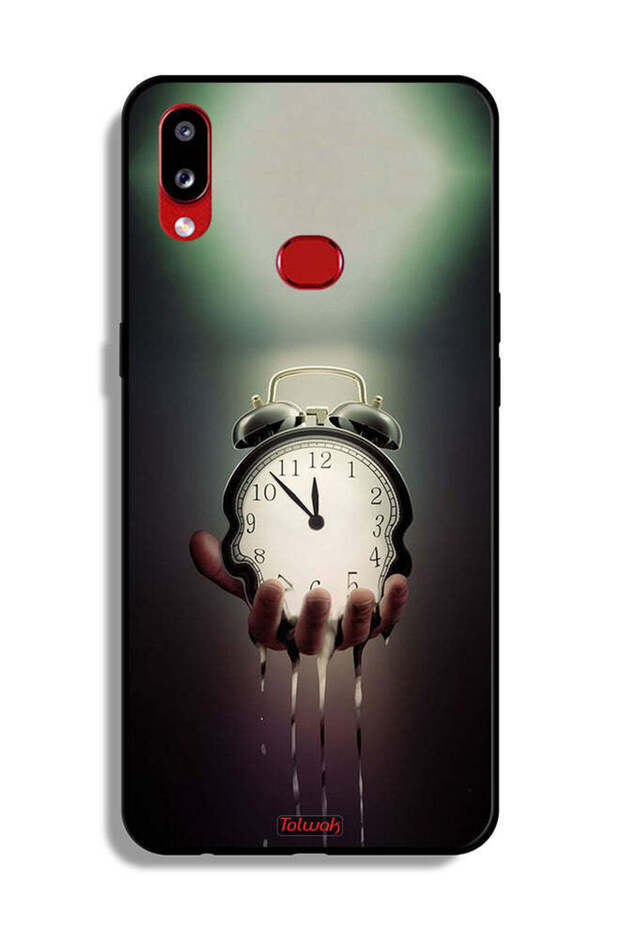Samsung Galaxy A10s Protective Case Cover Clock