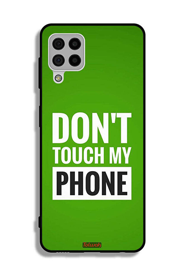 Samsung Galaxy A22 4G Protective Case Cover Do Not Touch My Phone