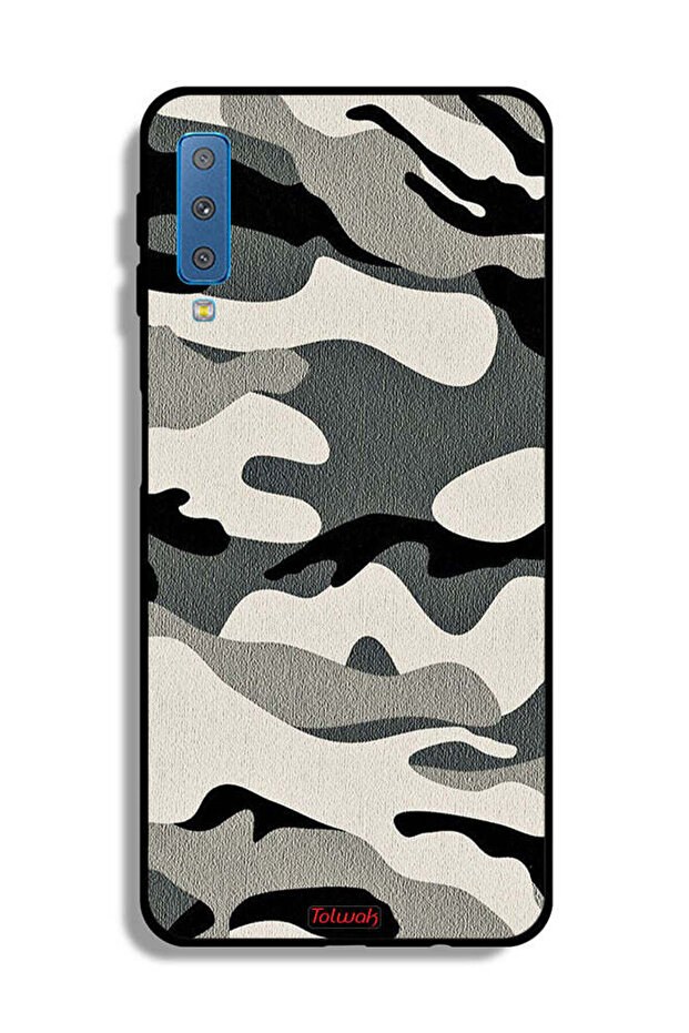 غطاء حماية مموه لهاتف Samsung Galaxy A7 (2018)