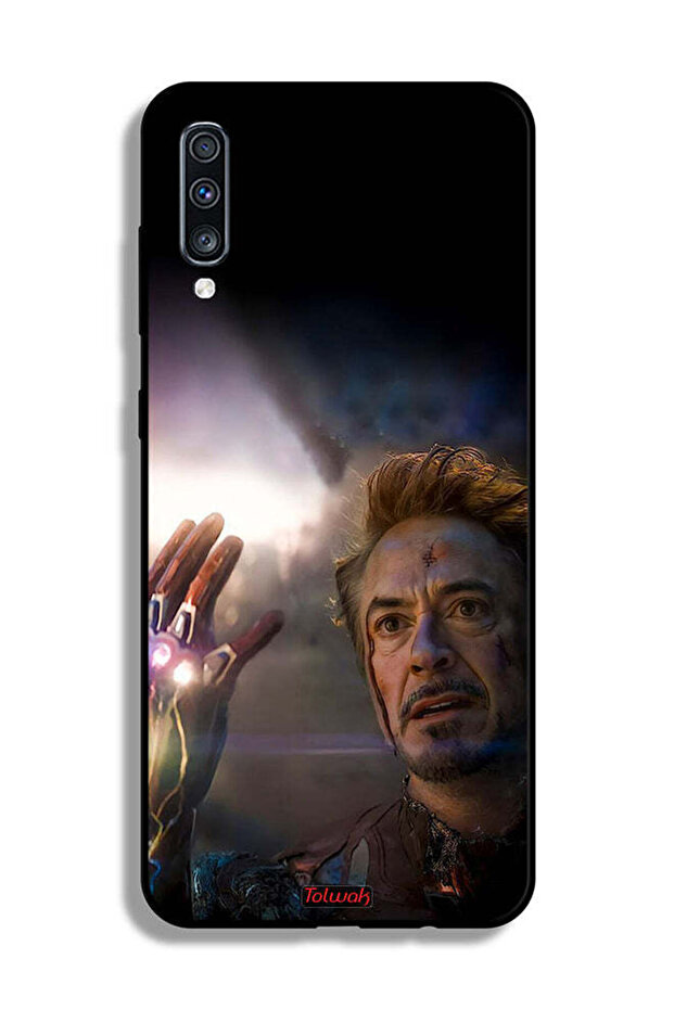 غطاء حماية لهاتف Samsung Galaxy A70 أنا الرجل الحديدي