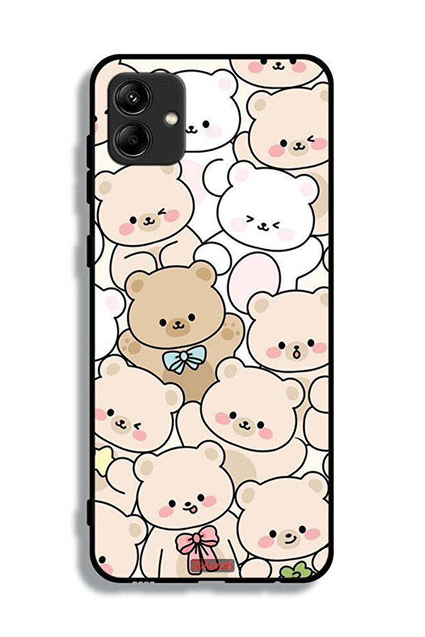 Samsung Galaxy A04 Protective Case Cover Bears Pattern