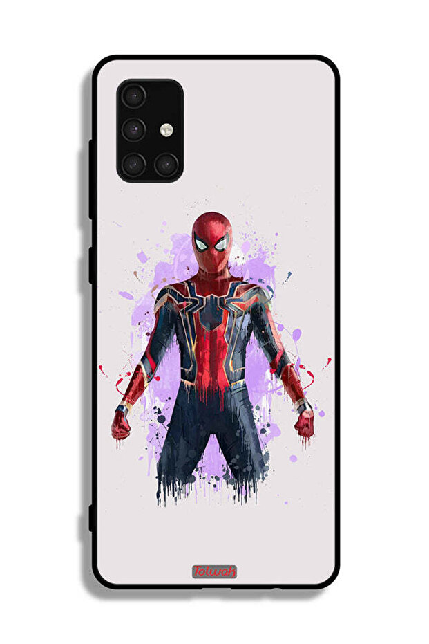 Samsung Galaxy A71 4G Protective Case Cover Iron Spider Artwork