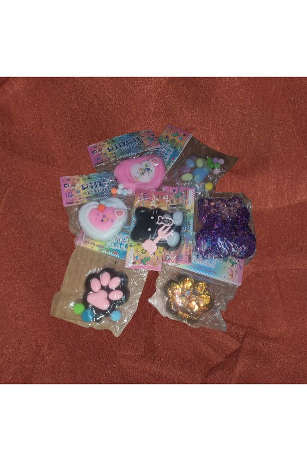 Kedi patisi taba sukuşi squishy stres oyuncağı yumuşacık jel oyuncak skuşi - 2