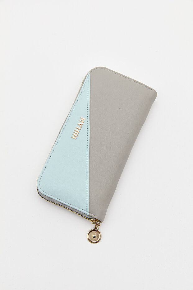 Cüzdan Gri-Mavi - 3