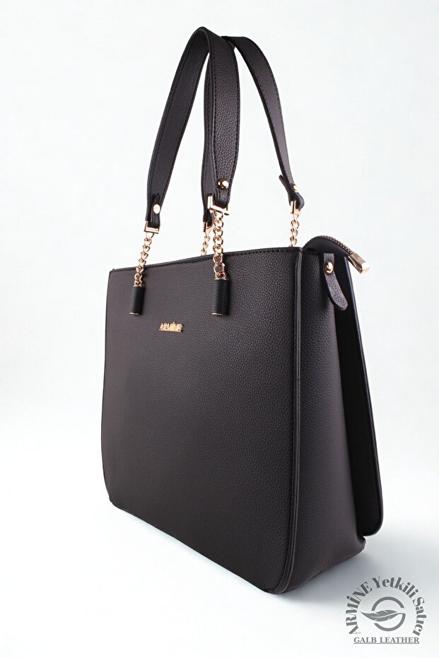 Original Armine Premium Quality Women's Shoulder and Hand Bag Suitable for Daily Use 362 Black