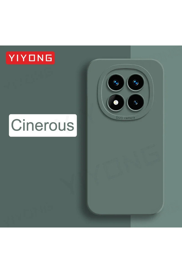 غطاء سيليكون سائل أصلي ناعم لهاتف Redmi Note 14 Pro 5G من YIYONG لهاتف Redmi Note14 Pro