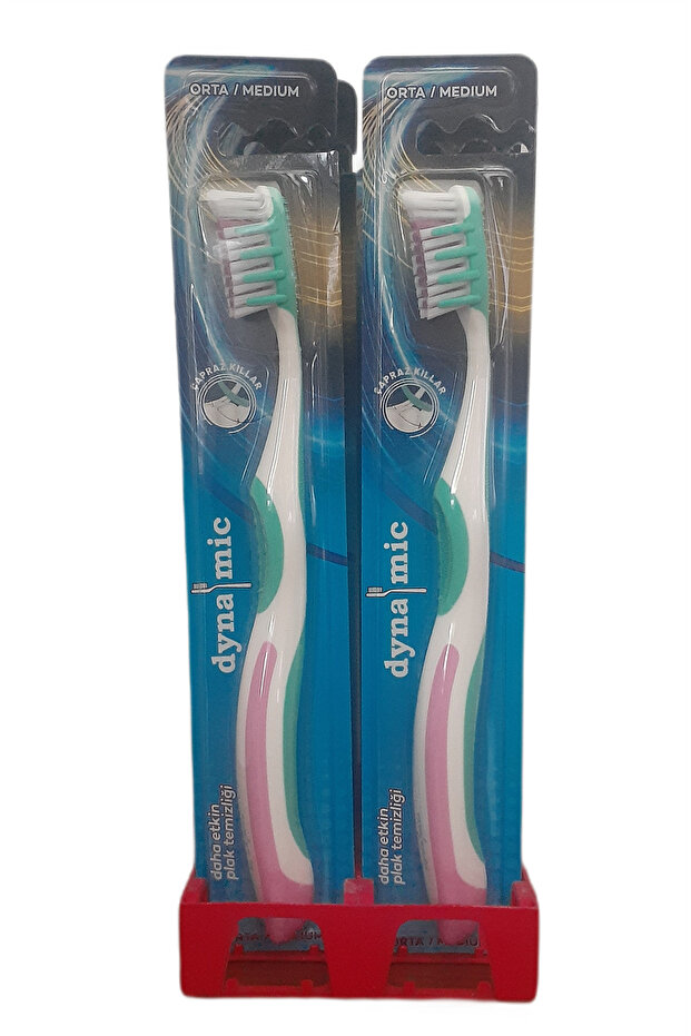 Toothbrush Medium Hard (Medium) X 12 Pcs - 3