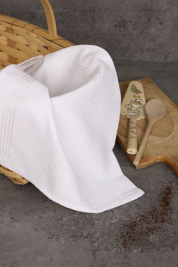 Mutfak Örtüsü 2 Adet Kare Örtü 70x70 cm Hamur Örtüsü Ekmek Sepeti Örtüsü - 6