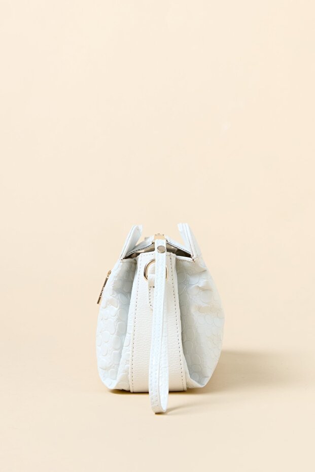 Çapraz Askılı Çanta Ekru - 2