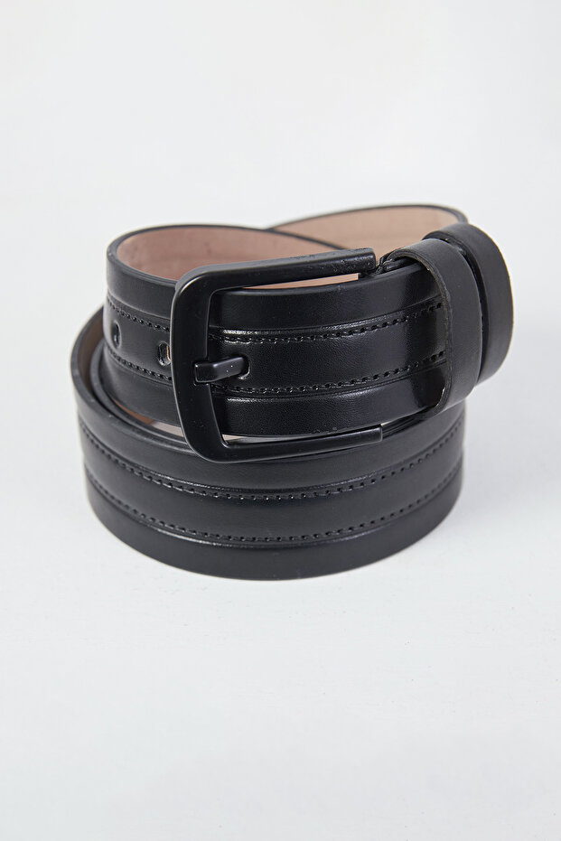 Sports Faux Leather Belt