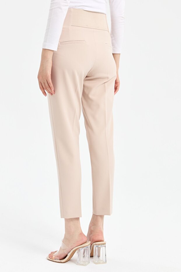 Havuç Pantolon Taş - 5