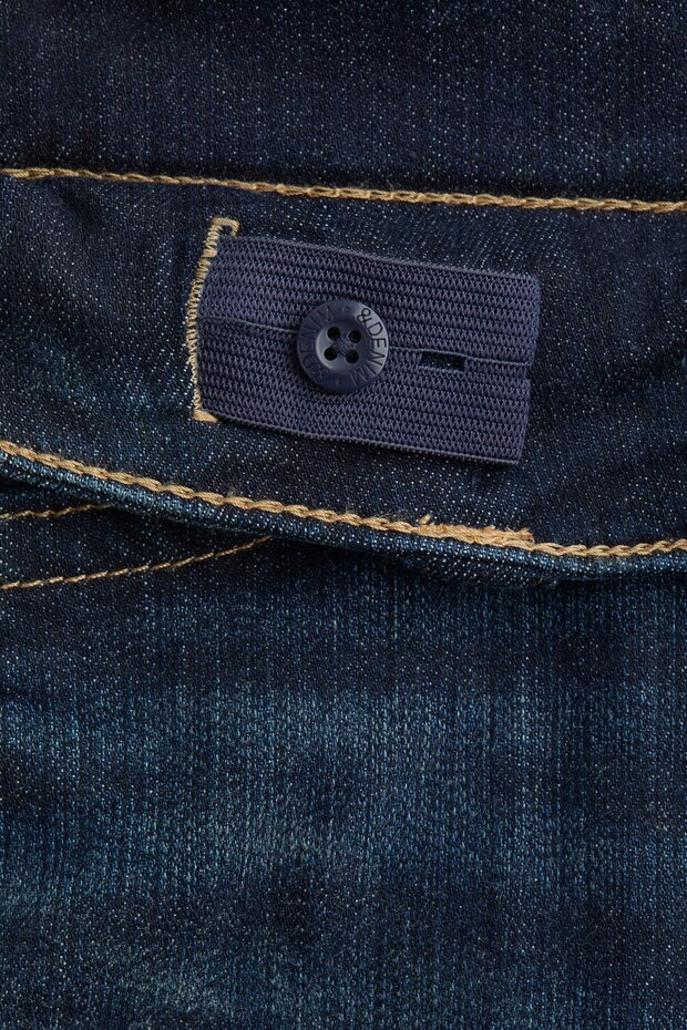 Bootcut Leg Low Jeans - 6