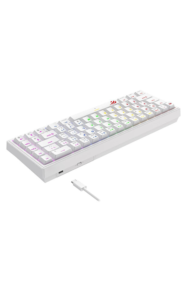 Gamenote KB874L Mekanik Red Switch Gaming %60 Klavye - 4