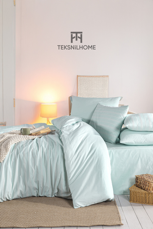 100% Cotton Double Oslo Duvet Cover Set