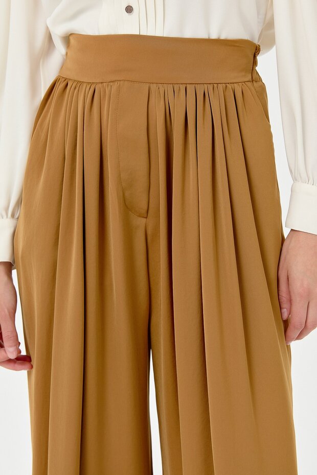 Etek Pantolon Camel - 6