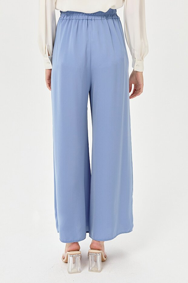 Etek Pantolon Mavi - 8
