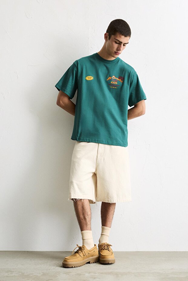 Ay Carmela yeşil tişört - 3