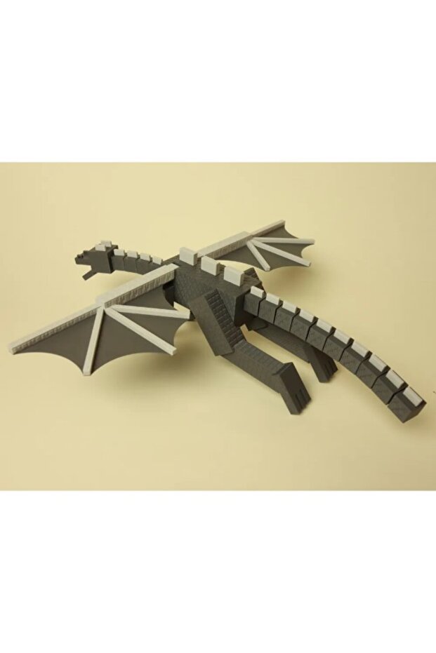 3D Minecraft Ender Dragon - 4
