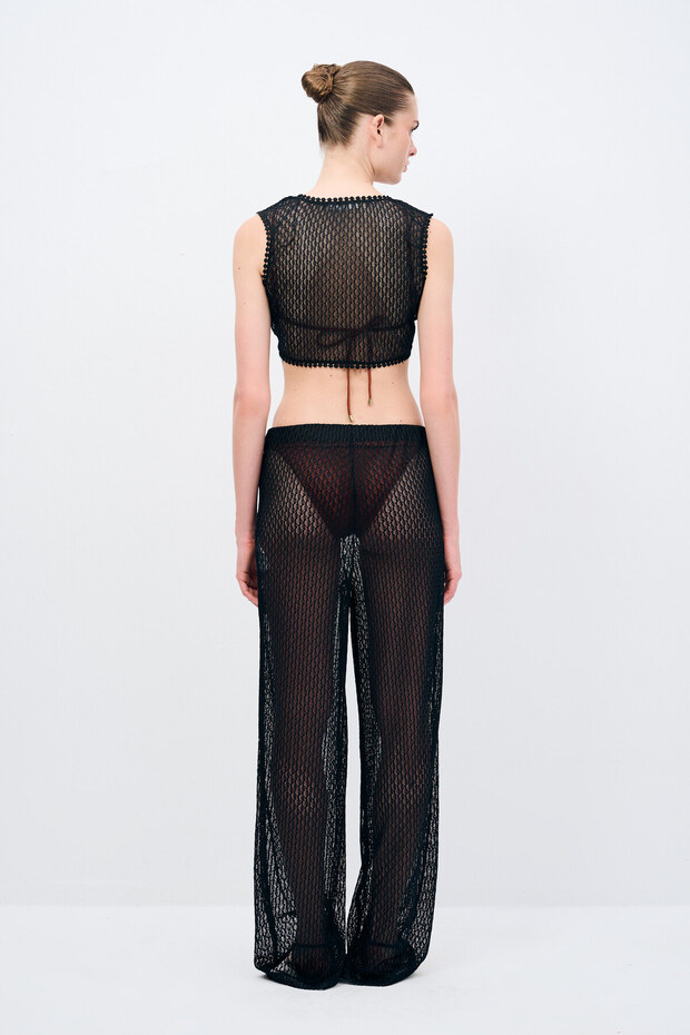 Dantel Beach Bluz - 4