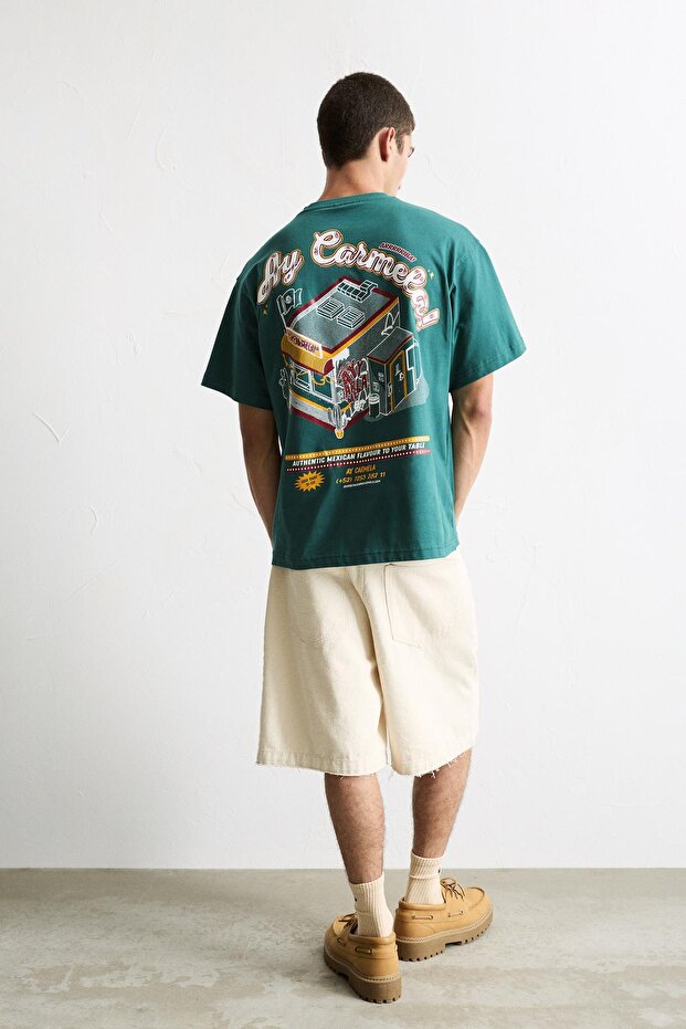 Ay Carmela yeşil tişört - 5