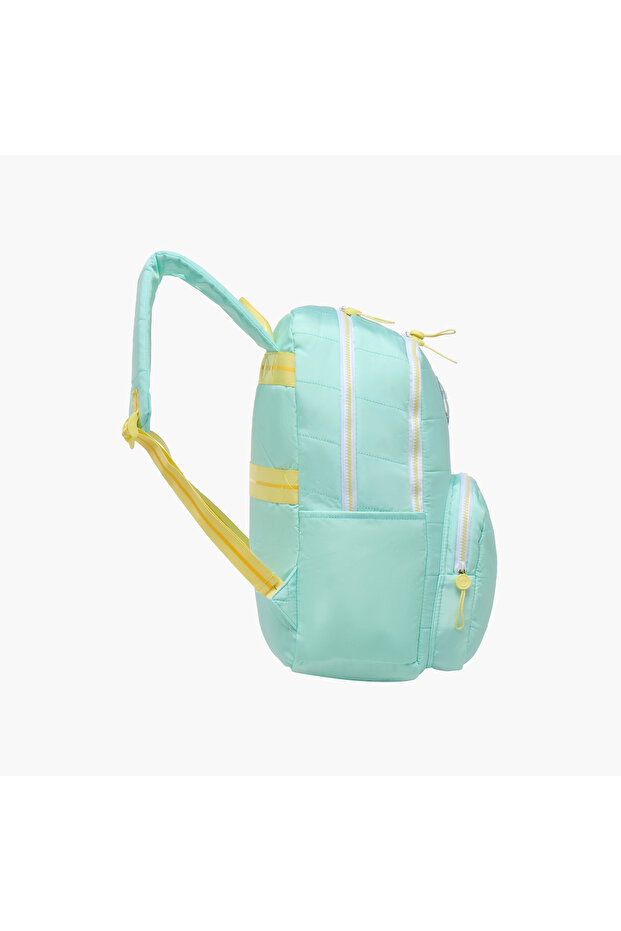 حقيبة ظهر مايفير الصلبة مع أحزمة كتف قابلة للتعديل وسحاب للإغلاق - 42 × 30 × 15 سم - 3