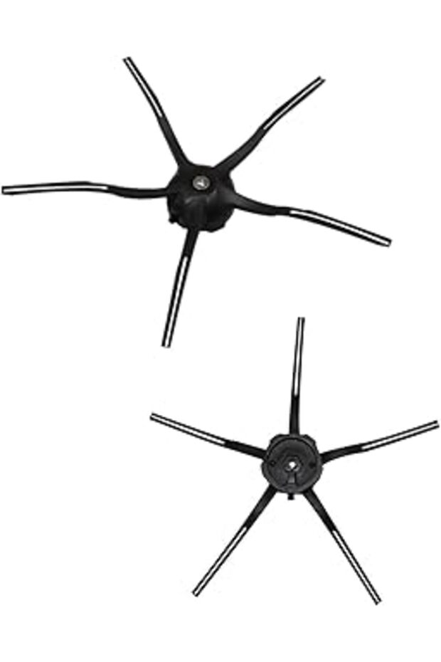 Popüler Roborock S6 S5 Max E35 E2 Mi Robot Süpürge Siliko Ya Fırça (2 Adet) Siyah - 1