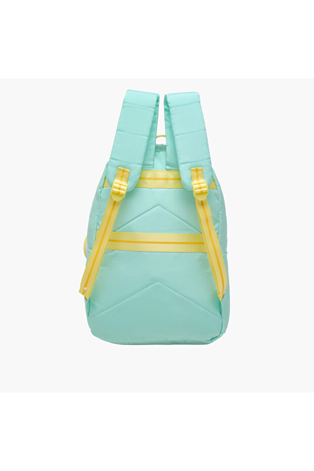 حقيبة ظهر مايفير الصلبة مع أحزمة كتف قابلة للتعديل وسحاب للإغلاق - 42 × 30 × 15 سم - 4