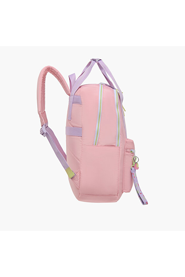 حقيبة ظهر متينة بسحاب للإغلاق وأشرطة قابلة للتعديل - 44 × 31 × 14 سم - 3