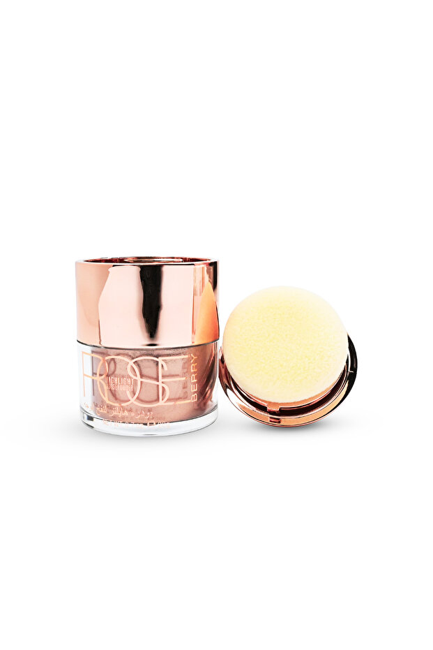 Radiant Glow Pressed Highlighter | هايلايتر روزبيري البودرة المضغوطة لتوهج مشرق