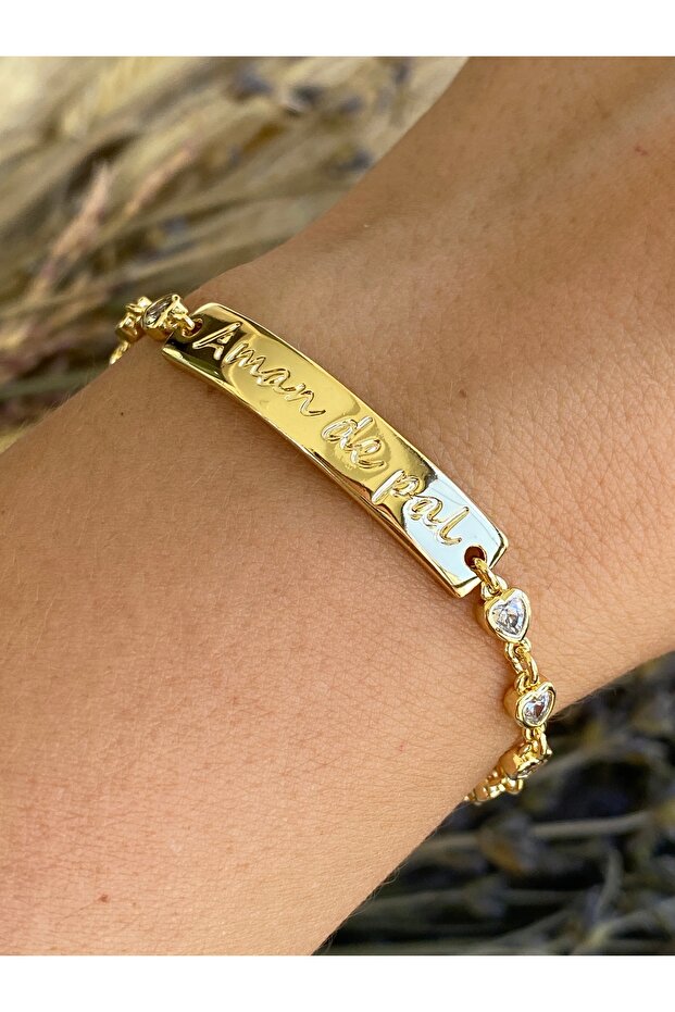 Golden Craftsmanship Heart Amor Bracelet (17+3 cm)