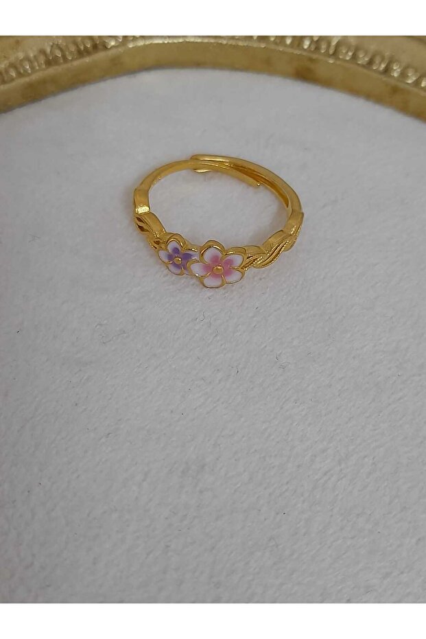 Mineli çiçek yüzük - 2