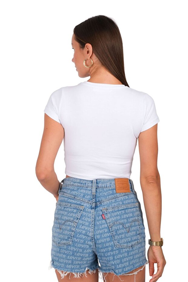 Kadın Basic Baby Tee - C523 - 2