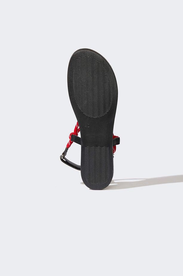 Kadın Tek Bantlı Düz Taban Terlik E7173AX25SP - 4