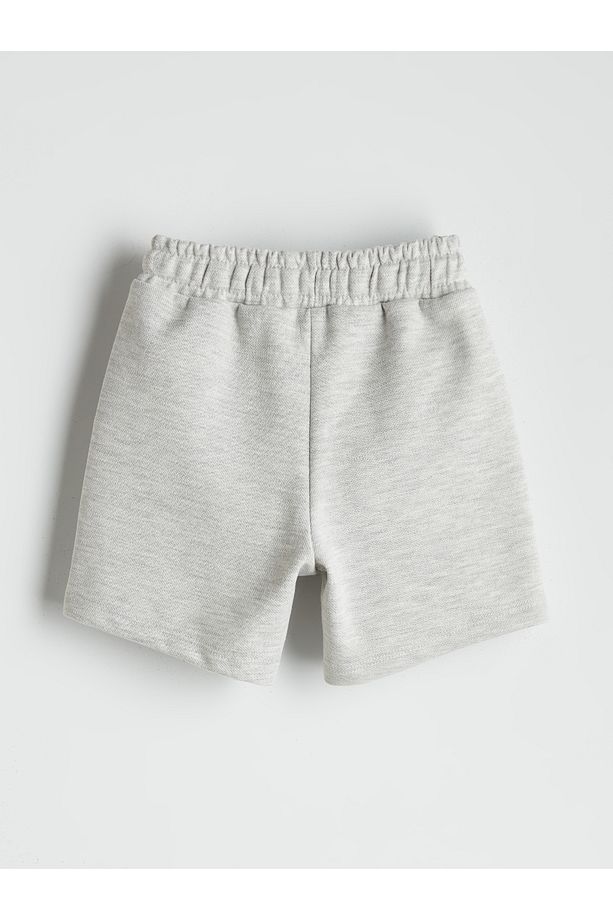 Beli Lastikli Basic Erkek Çocuk Şort - 4