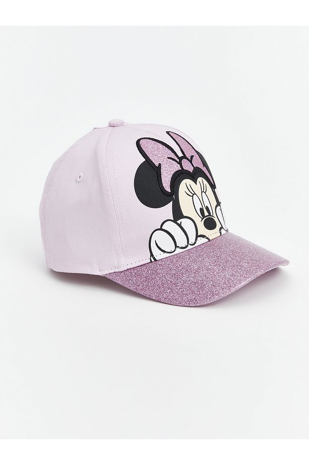 Minnie Mouse Nakışlı Kız Çocuk Kep Şapka - 2