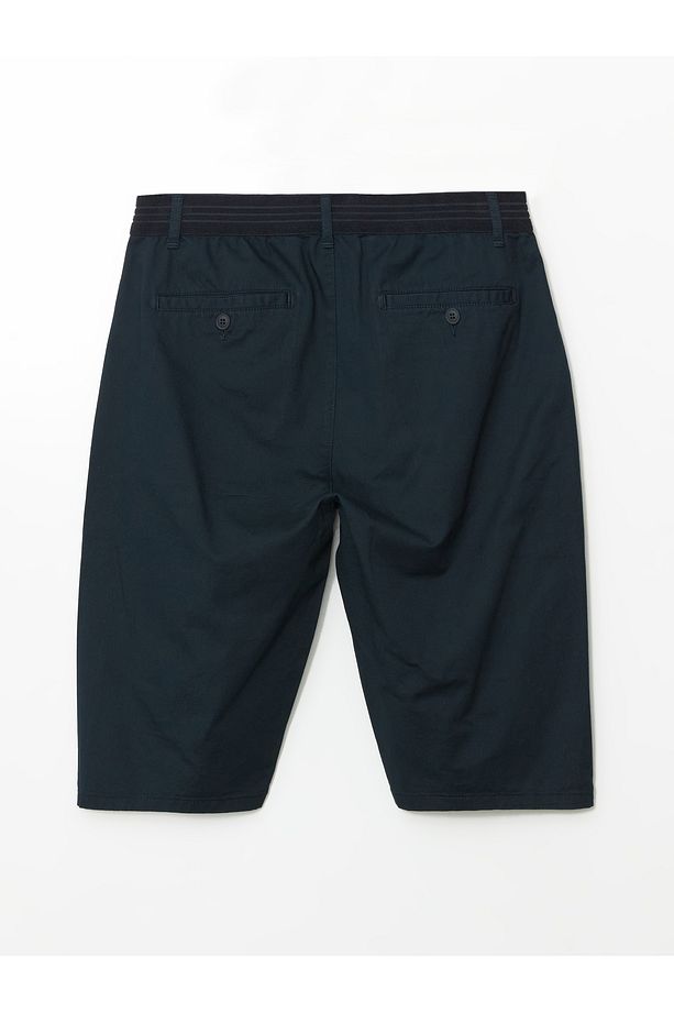 Standart Kalıp Gabardin Erkek Şort - 6